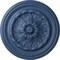 Ekena Millwork Chester Ceiling Medallion (Fits Canopies up to 2 1/4"), Hand-Painted Americana, 15 3/4"OD x 1 7/8"P CM15CHAMF - alternate 1